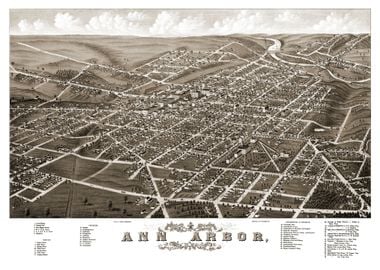 Map of Ann Arbor  