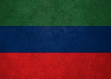 Flag of Dagestan on Wall