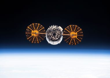 SpaceCraft Cygnus in orbit