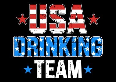 USA drinking team for 4th