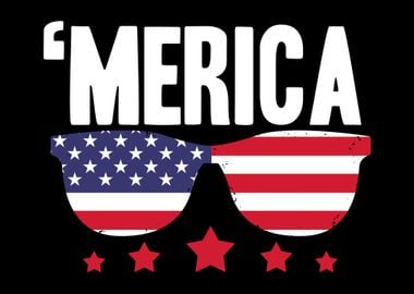 American Flag Sunglasses