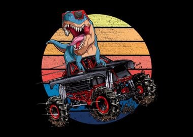 Trex Monster Truck Boys