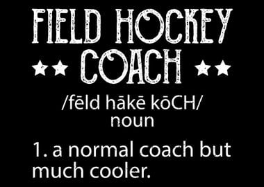 Field Hockey Coach Definit