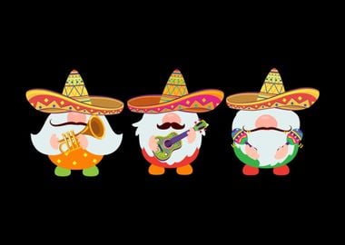 Gnomes Cinco De Mayo