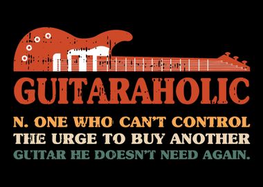 Guitaroholic Guitar Player