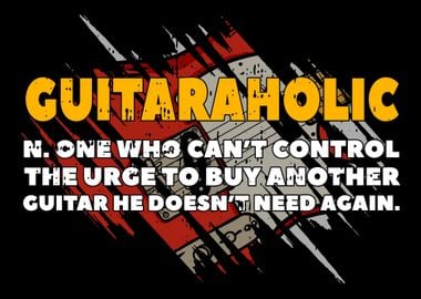 Guitaroholic Guitar Player