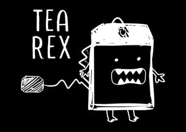 Funny Tea Pun Trex