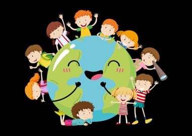 Happy Earth Children