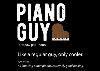 Piano Guy Definition