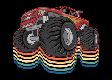 Retro Monster Trucks