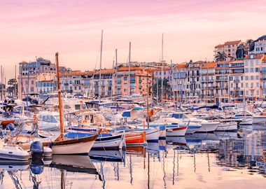 Sunset In Cannes