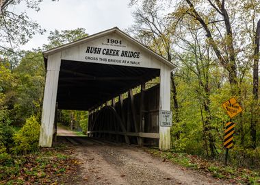 Rush Creek Covered Bridge