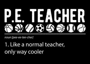 PE Teacher Definition F