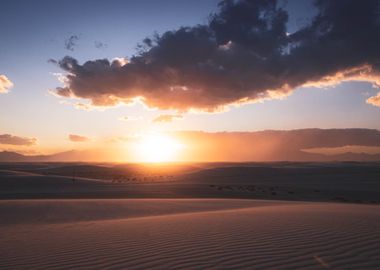 White Sands Sunset