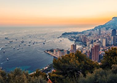 Monaco Sunset