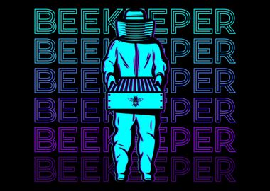 Beekeeper Beekeeping Retro