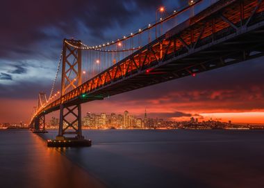 Fire over San Francisco