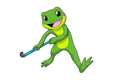 Frog Hockey player Hockey