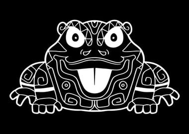 Aztec Frog Mayan Inca