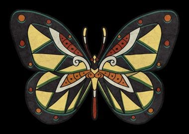 Aztec Butterfly Mayan Inca