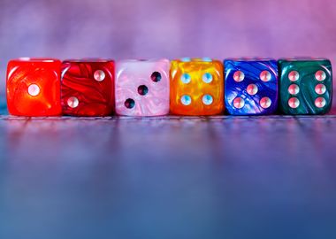 Dice for boardgame and rpg