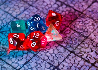 Dice for boardgame and rpg