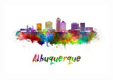 albuquerque skyline