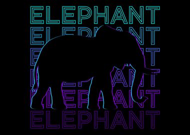 Elephant Retro