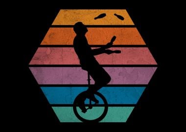 Unicycle Juggling Circus