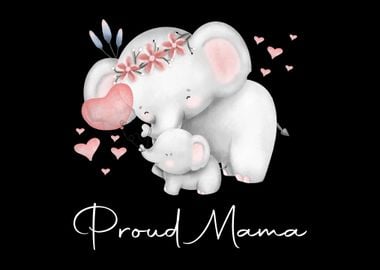 Proud Elephant Mama