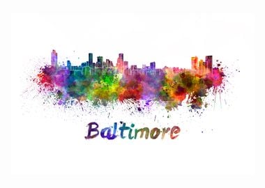 Baltimore skyline