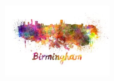 Birmingham v2 skyline