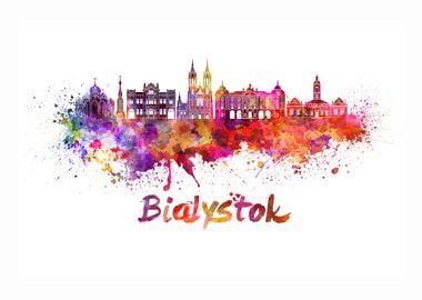 Bialystok skyline