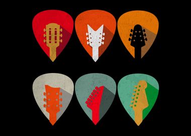 Guitar Picks Musician