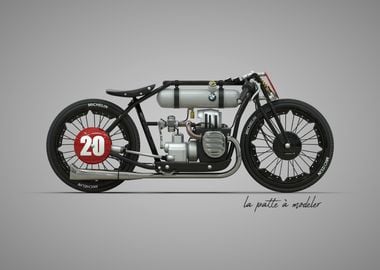 Vintage BMW Motorcycle