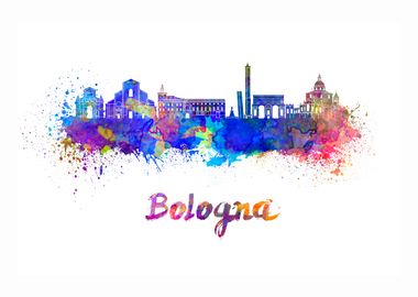 Bologna skyline