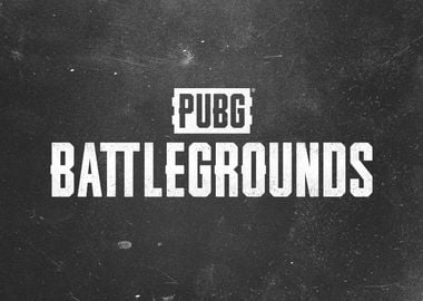 PUBG Logo White Texture