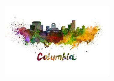 Columbia skyline 