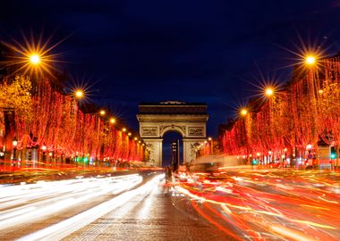 Paris In Red