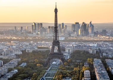 Sweet Light Over Paris