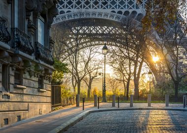 Morning Light In Paris