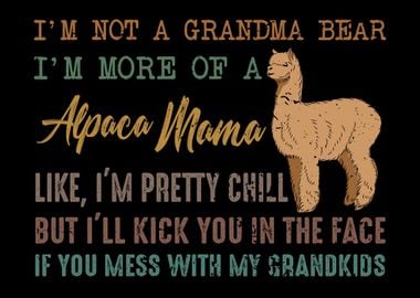 Alpaca mama