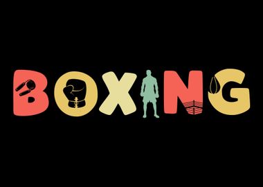 Retro Boxing Vintage Boxer