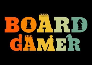 Retro Vintage Board Games