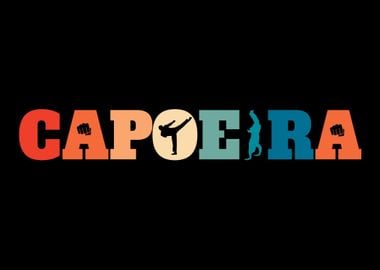 Retro Vintage Capoeira