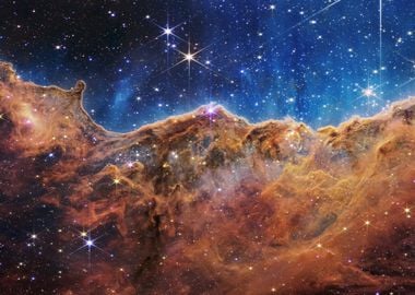 Carina Nebula colorful