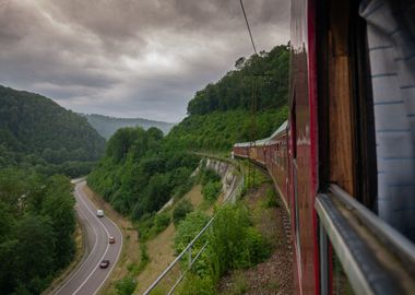 Vintage through the hills