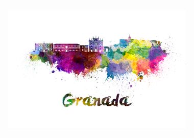 Granada skyline