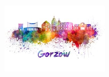 Gorzow skyline