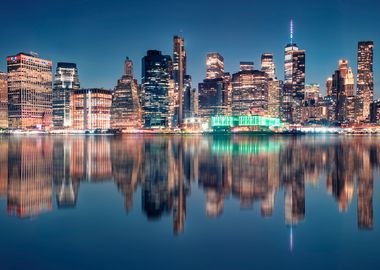 New York Reflection